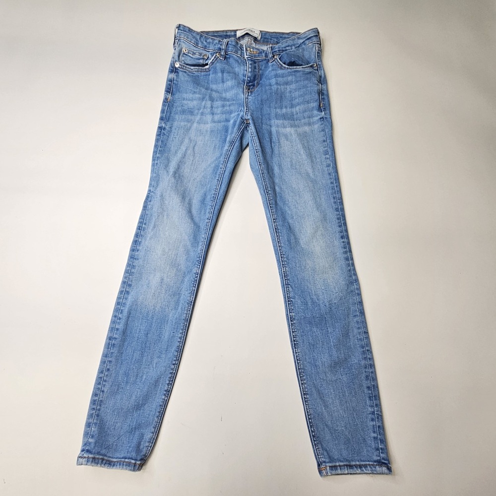 Zara Jeans Women Size 6 Blue Premium Denim Collection Skinny Fit